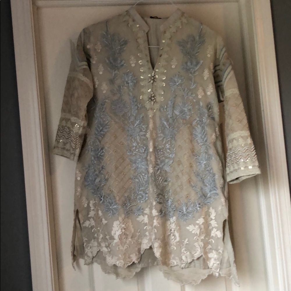 Large Agha Noor Pakistani Designer Kurta/Kurti